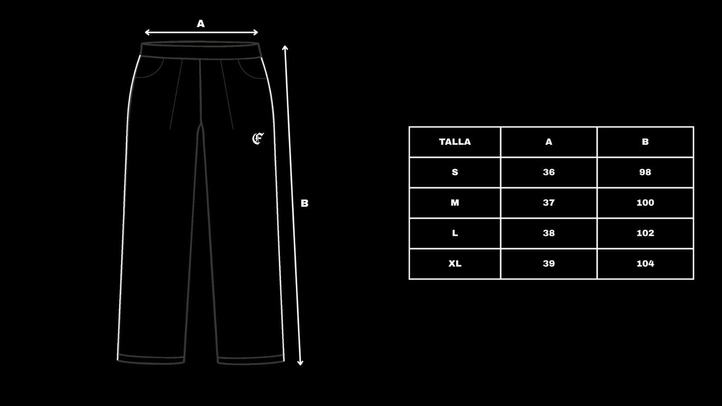 Tracksuit reflectante negro